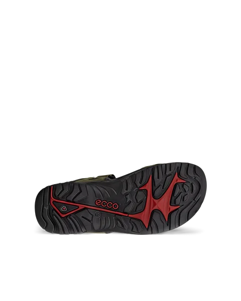 ECCO® Offroad Herren Trekkingsandale aus Nubukleder - Grün - S