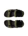 ECCO® Offroad Herren Trekkingsandale aus Nubukleder - Grün - Top_Left_Pair