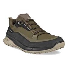 Men's ECCO® Ult-Trn Nubuck Waterproof Hiking Shoe - Green - Main