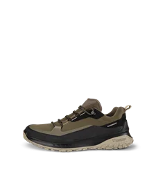 Men's ECCO® Ult-Trn Nubuck Waterproof Hiking Shoe - Green - O