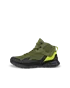 Męskie wodoodporne buty outdoor za kostkę ECCO® ULT-TRN - Zielony - O