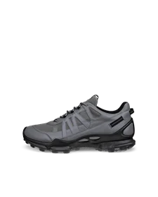 ECCO® Biom C-Trail baskets de plein air en cuir Gore-Tex pour homme - Gris - O