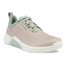 ECCO® Golf Biom H4 chaussure de golf en cuir Gore-Tex pour femme - Beige - Main