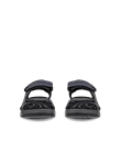 Men's ECCO® Offroad Nubuck Hiking Sandal - Grey - Front_Pair