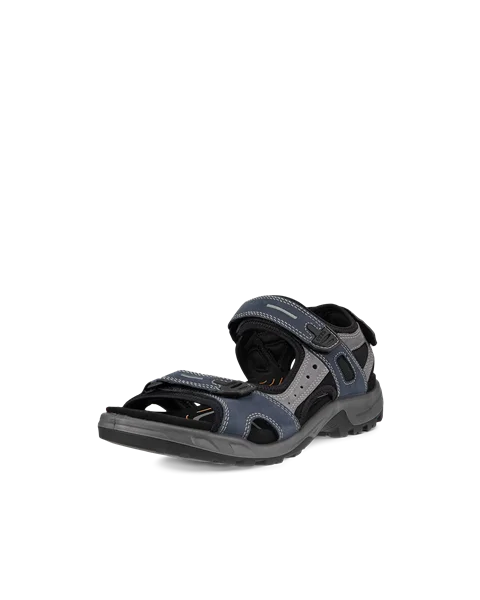 Moški pohodniški sandal iz nubuka ECCO® Offroad - Siva - M