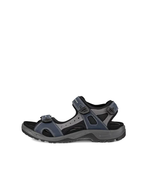 Moški pohodniški sandal iz nubuka ECCO® Offroad - Siva - O