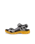 Men's ECCO® Offroad Nubuck Hiking Sandal - Grey - O