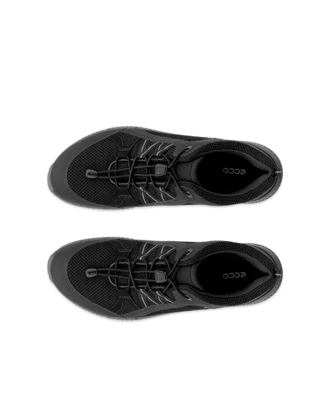 ECCO® Terracruise II Heren schoen van textiel met Gore-Tex - Grijs - Top_Left_Pair