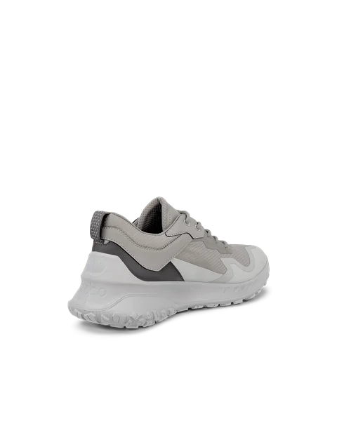 ECCO® ULT-TRN chaussures en cuir de plein air pour homme - Gris - B