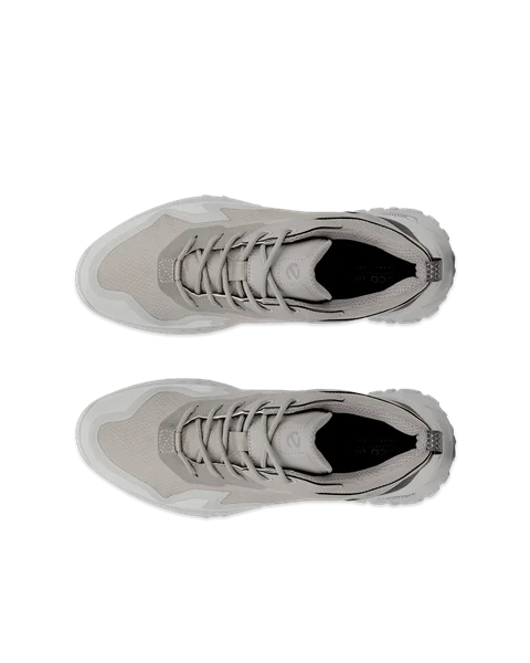 ECCO® ULT-TRN chaussures en cuir de plein air pour homme - Gris - Top_Left_Pair