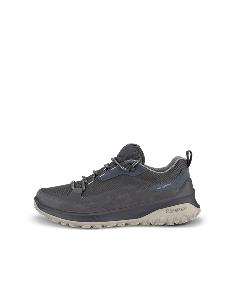 Women's ECCO® Ult-Trn Nubuck Waterproof Hiking Shoe - Grey - O