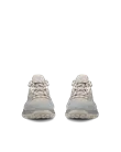 Ženski vodoodporni pohodni čevlji iz nubuk usnja ECCO® ULT-TRN - Siva - Front_Pair