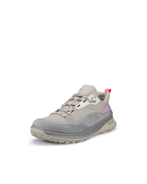Women's ECCO® ULT-TRN Nubuck Waterproof Hiking Shoe - Grey - M