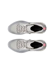 Ženski vodoodporni pohodni čevlji iz nubuk usnja ECCO® ULT-TRN - Siva - Top_Left_Pair