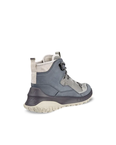 Women's ECCO® Ult-Trn Nubuck Waterproof Hiking Boot - Grey - B