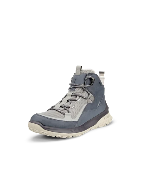 Women's ECCO® Ult-Trn Nubuck Waterproof Hiking Boot - Grey - M