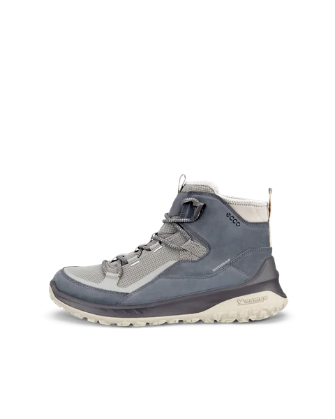 Women's ECCO® Ult-Trn Nubuck Waterproof Hiking Boot - Grey - O