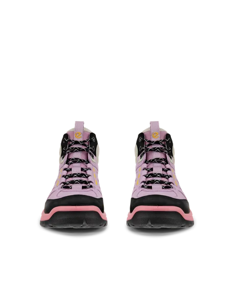 Women's ECCO® Offroad Nubuck Waterproof Mid-Cut Outdoor Boot - Multicolour - Front_Pair