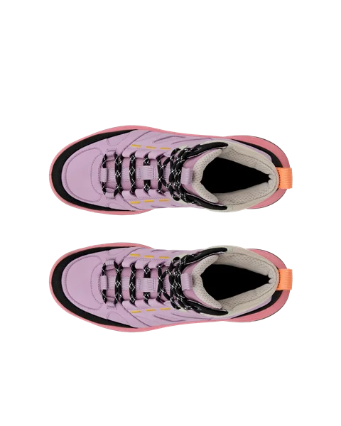 Women's ECCO® Offroad Nubuck Waterproof Mid-Cut Outdoor Boot - Multicolour - Top_Left_Pair