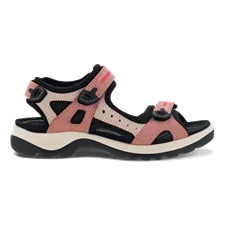 ECCO® Offroad sandale de marche en nubuck pour femme - Pink - Outside