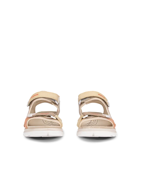 Women's ECCO® Offroad Nubuck Hiking Sandal - Multicolour - Front_Pair