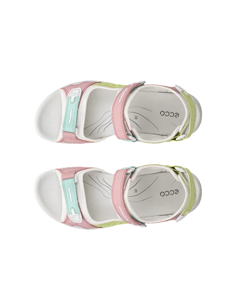 ECCO® Offroad Damen Trekkingsandale aus Nubukleder - Multi Color - Top_Left_Pair