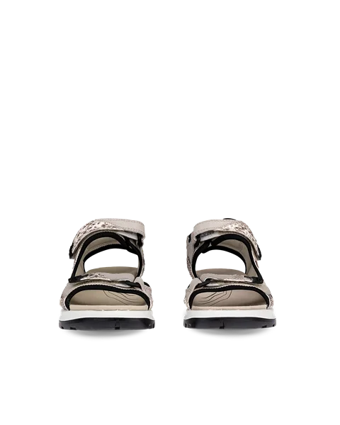 Sandálias exterior couro mulher ECCO® Offroad - Multicor - Front_Pair