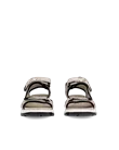 Sandálias exterior couro mulher ECCO® Offroad - Multicor - Front_Pair
