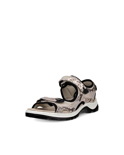 Sandálias exterior couro mulher ECCO® Offroad - Multicor - M