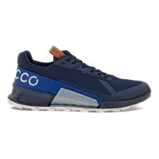 ECCO® Biom 2.1 X Country chaussures de course trail en toile Gore-Tex pour homme - Bleu marine - Outside