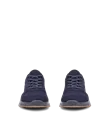 ECCO® Exostride baskets de plein air en nubuck Gore-Tex pour homme - Bleu marine - Front_Pair