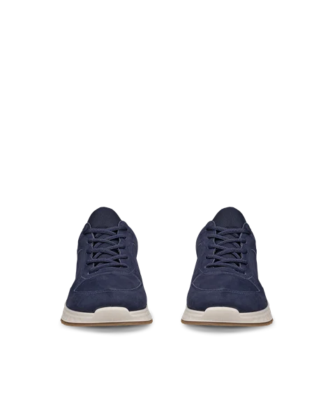 ECCO® Exostride Damen Outdoor-Schuhe aus Nubukleder mit Gore-Tex - Marineblau - Front_Pair