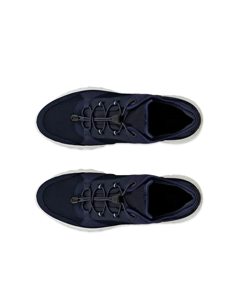 Women's ECCO® Exostride Gore-Tex Outdoor Trainer - Navy - Top_Left_Pair