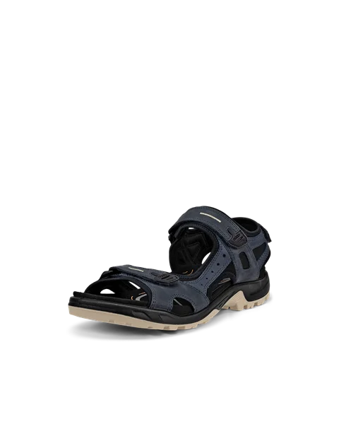 ECCO® Offroad Herren Trekkingsandale aus Nubukleder - Marineblau - M