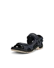 ECCO® Offroad Herren Trekkingsandale aus Nubukleder - Marineblau - M