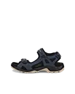 ECCO® Offroad Herren Trekkingsandale aus Nubukleder - Marineblau - O
