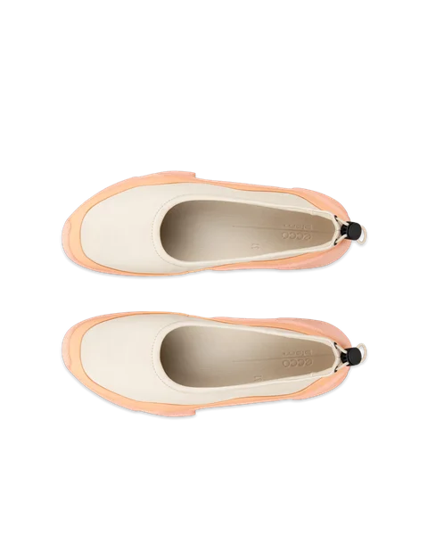 ECCO® BIOM C-Trail ženske kožne cipele bez vezica - narančasta - Top_Left_Pair