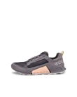 Damskie nubukowe wodoodporne buty trekingowe ECCO® Biom 2.1 X Mountain - Fioletowy - O