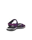 Women's ECCO® Offroad Roam Nubuck Two Strap Sandal - Purple - B