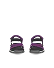 Women's ECCO® Offroad Roam Nubuck Two Strap Sandal - Purple - Front_Pair
