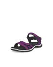 Women's ECCO® Offroad Roam Nubuck Two Strap Sandal - Purple - M
