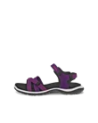 Women's ECCO® Offroad Roam Nubuck Two Strap Sandal - Purple - O
