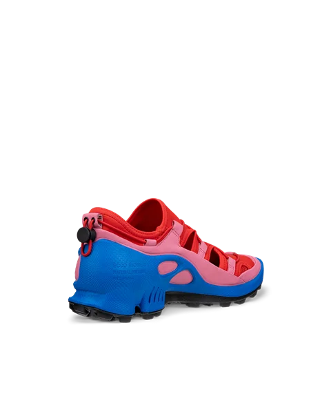 Damskie skórzane sneakersy ECCO® Biom C-Trail - Różowy - B