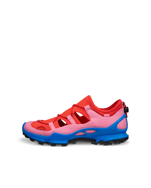 Ženski usnjeni ležerni čevlji ECCO® Biom C-Trail - Pink - O