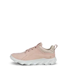 Ženski športni čevlji iz usnja nubuk ECCO® Mx - Pink - O