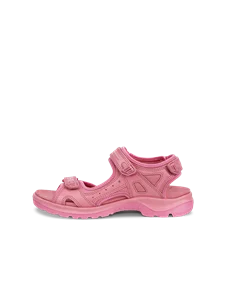 ECCO® Offroad Damen Trekkingsandale aus Leder - Pink - O