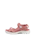 Women's ECCO® Offroad Nubuck Hiking Sandal - Pink - O