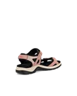 Ženski pohodniški sandal iz nubuka ECCO® Offroad - Pink - B