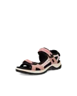 ECCO® Offroad nubuka pārgājienu sandales sievietēm - Pink - M
