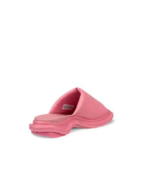 Women's ECCO® Offroad Leather Walking Sandal - Pink - B